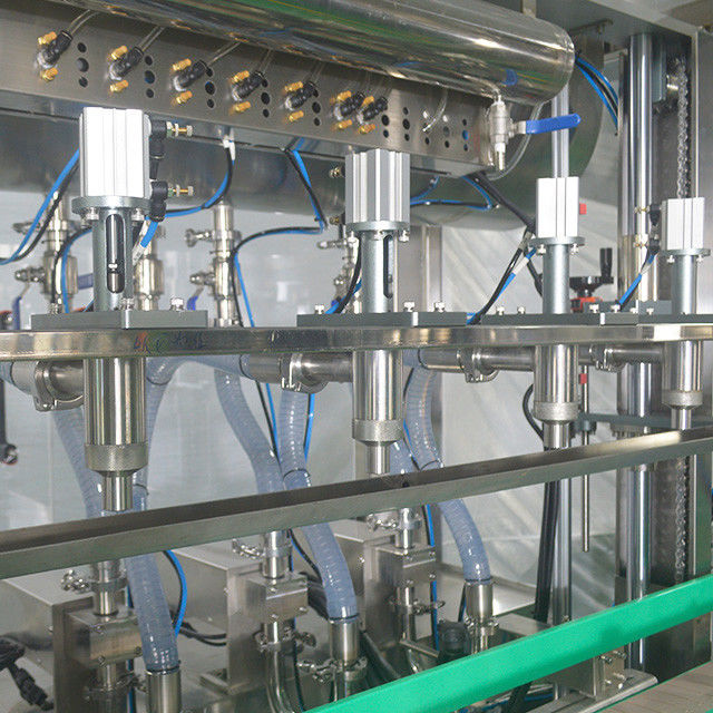Stainless Steel 304 Multi-Nozzle Olive Oil Filling Machine for Popular Bottling Line