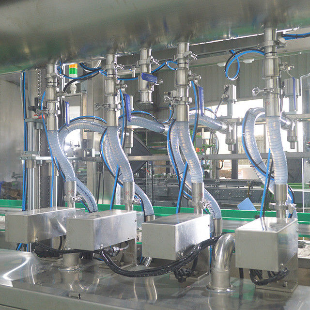Stainless Steel 304 Multi-Nozzle Olive Oil Filling Machine for Popular Bottling Line