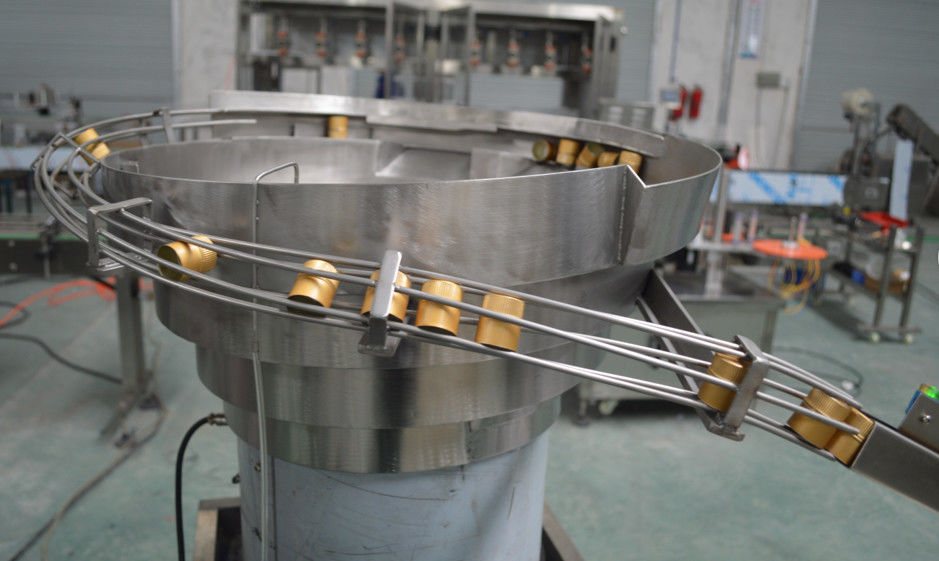 Plastic Bottle/Tube Capping Feeding Sorter with Retail Plastic Lids Sorting Vibrator