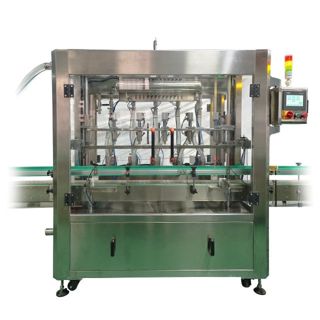 5 Head Gear Pump Liquid Detergent Filling Machine for Stainless Steel 304 in Guanhong