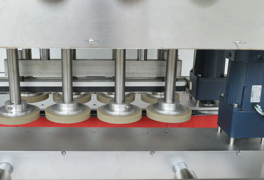 Fully Automatic Linear Plastic Thread Bottle Capper Capping Machine for Capping Wheel Rubbing