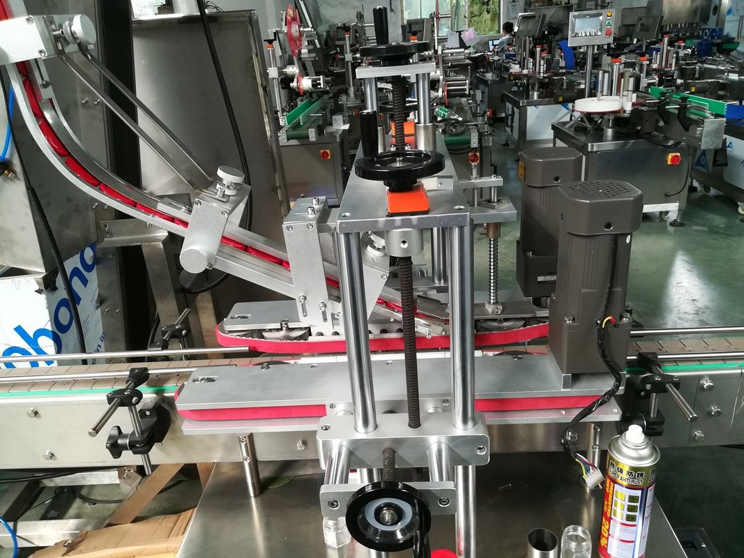 Fully Automatic Linear Plastic Thread Bottle Capper Capping Machine for Capping Wheel Rubbing