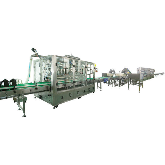 10 Head Torque Capping Machine for Good Selling Package Line Liquid Detergent Filling