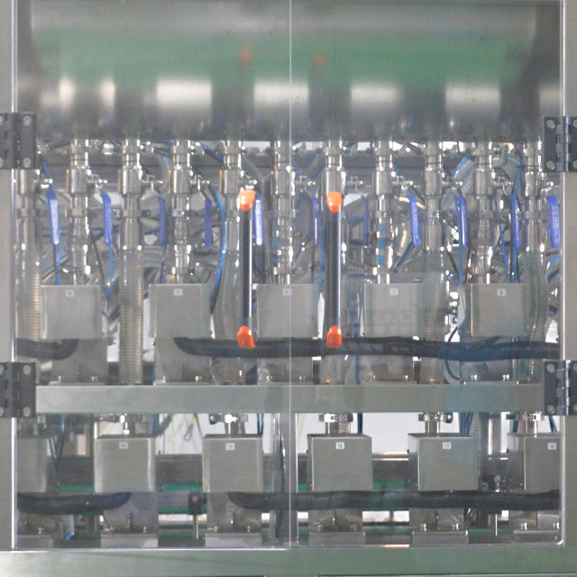 Shampoo Lotion Automatic Bottle Filling Machine 6000 Bottles/hour Production Line Speed