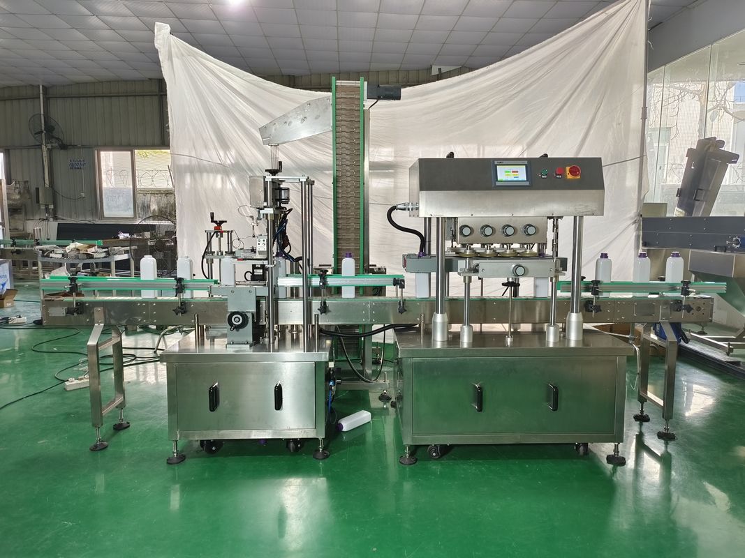 PLC Controlled Capping Machine for Manipulator Lower Covers in Daily Chemical Industry