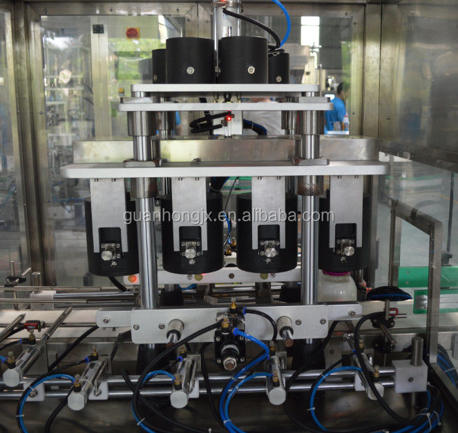 Fully Automatic Linear Capping Machine for Metal Threaded Bottles Easy to and Maintain
