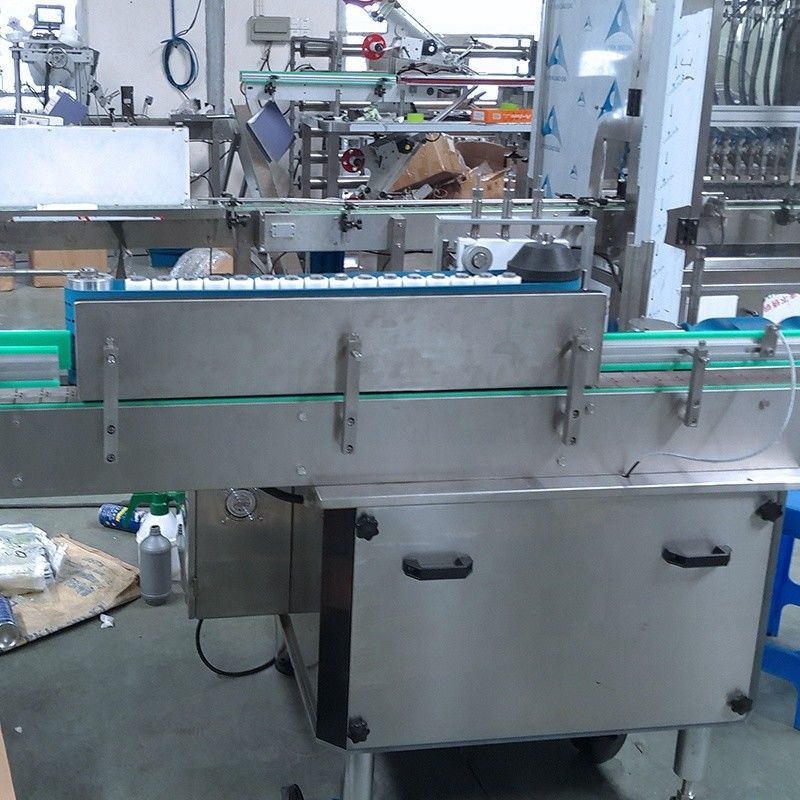 Fully Automatic Paste Labeling Machine for Round Bottle Jars Cans 400 KG Load Capacity