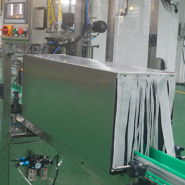 2023 Fresh Milk Sterilization Four Head Piston Filling and Capping Line for Operation