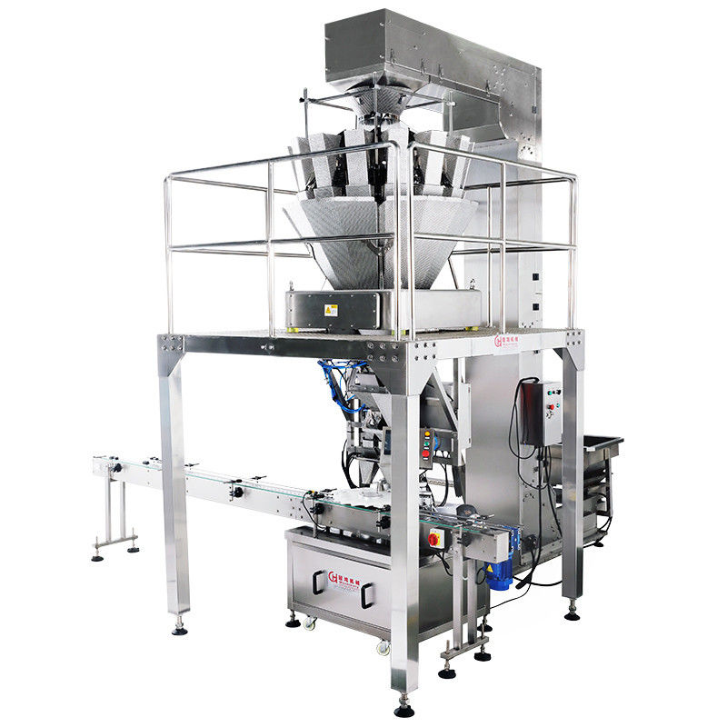 Multi Nozzles Weighing Filling Machine for Filling Candy or Biscuits Multi-Functional