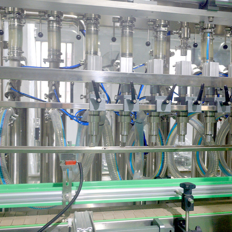 23000*2500*2600mm Label Printer and Sticker Machine for Engine Oil Bottle Cap Sealing