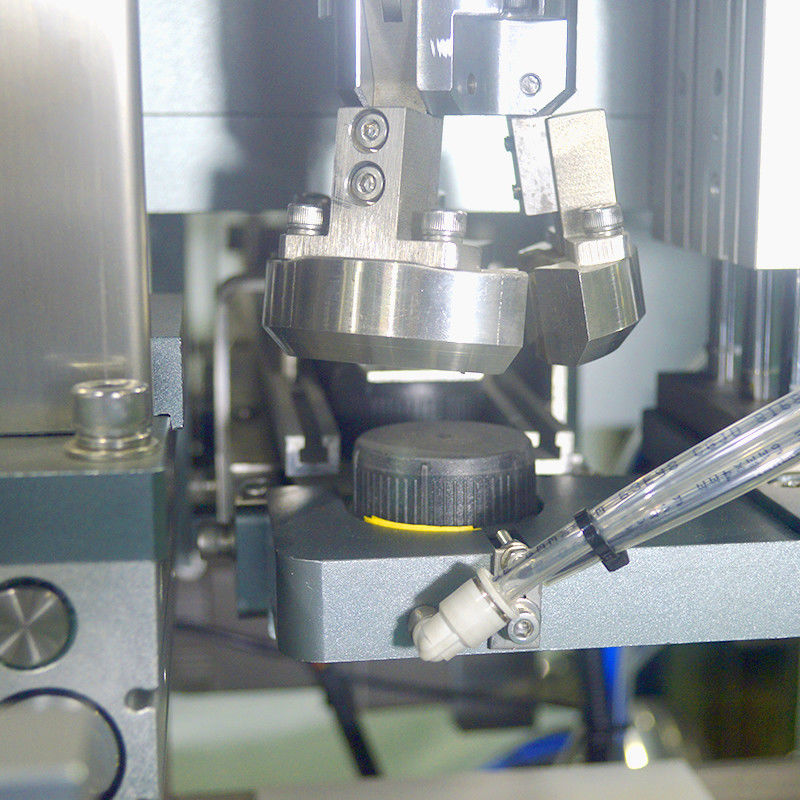 23000*2500*2600mm Label Printer and Sticker Machine for Engine Oil Bottle Cap Sealing