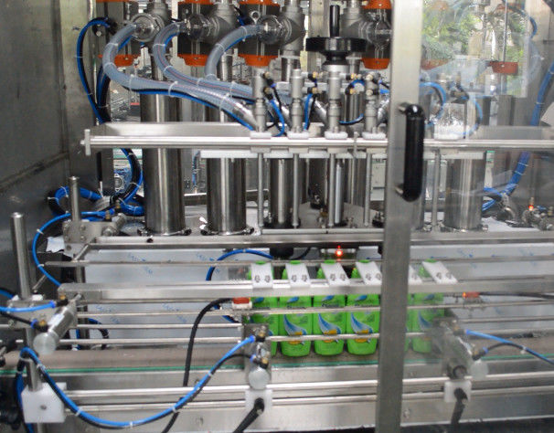 20-500ml Filling range shampoo production line with automatic filling capping labeling