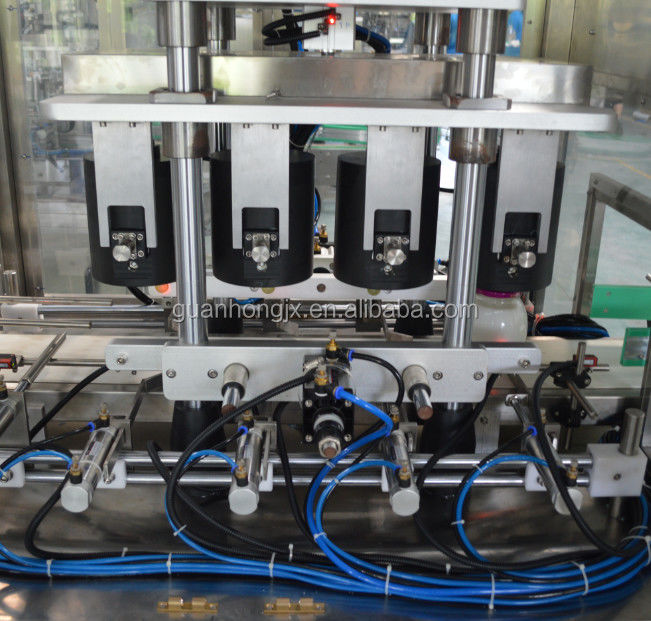 Fully Automatic Linear Capping Machine for Plastic Caps in High Volume Production