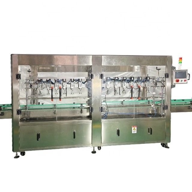 25KW Shampoo Laundry Detergent Production Line with Double Side Labeling and Capping