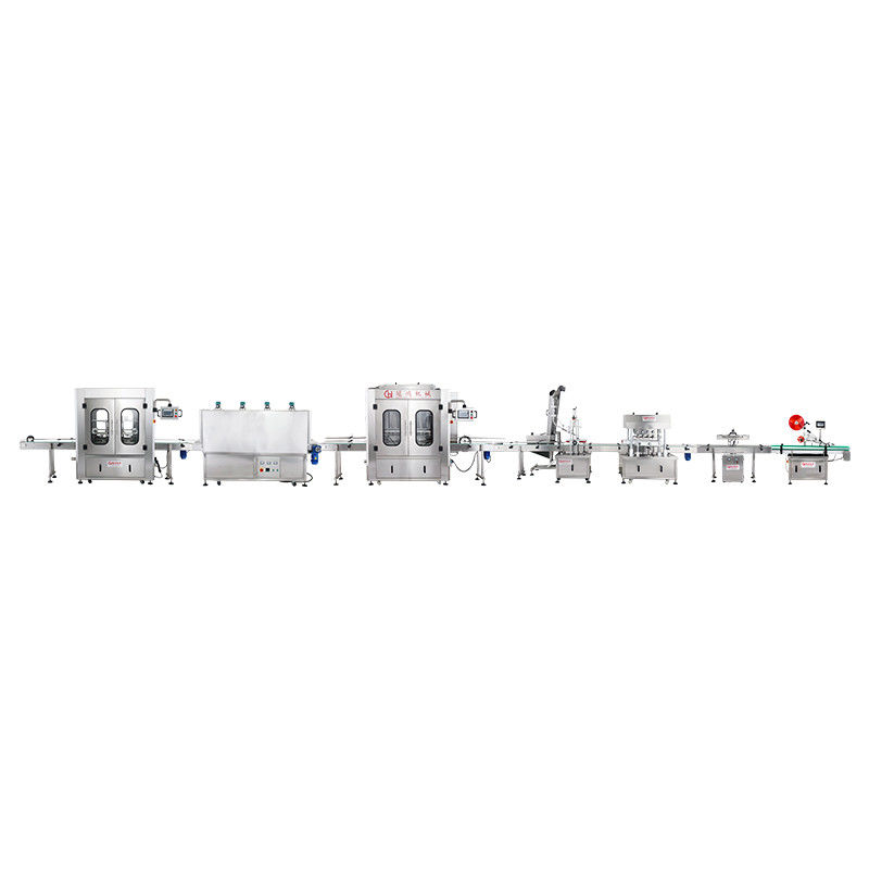 Fully Automatic Speed Small Capacity Bottle Filling and Sealing Machine with Video Outgoing-Inspection