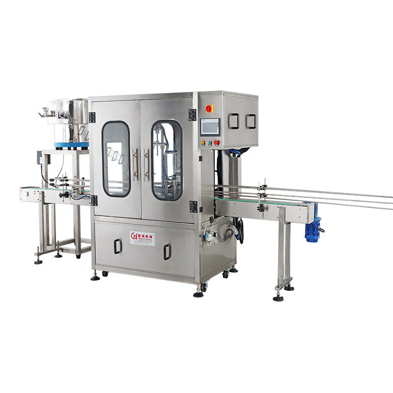 Fully Automatic Multi-Type Capping and Screwing Machine with Adjustable Torque Size
