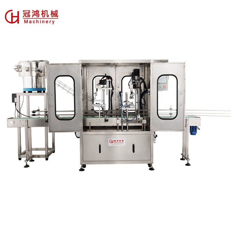Fully Automatic Multi-Type Capping and Screwing Machine with Adjustable Torque Size