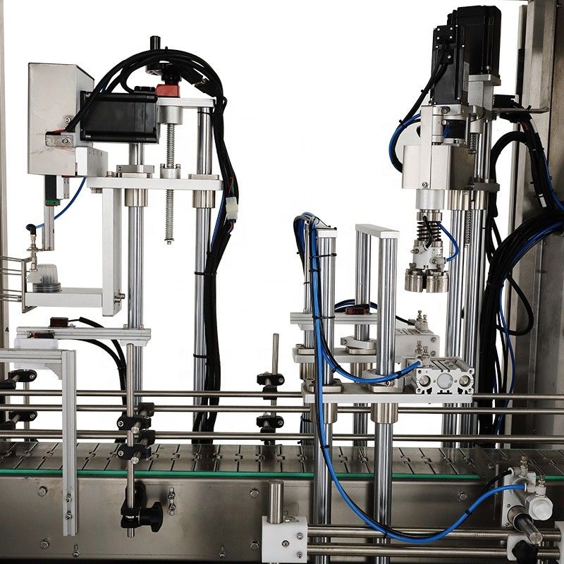 Fully Automatic Multi-Type Capping and Screwing Machine with Adjustable Torque Size