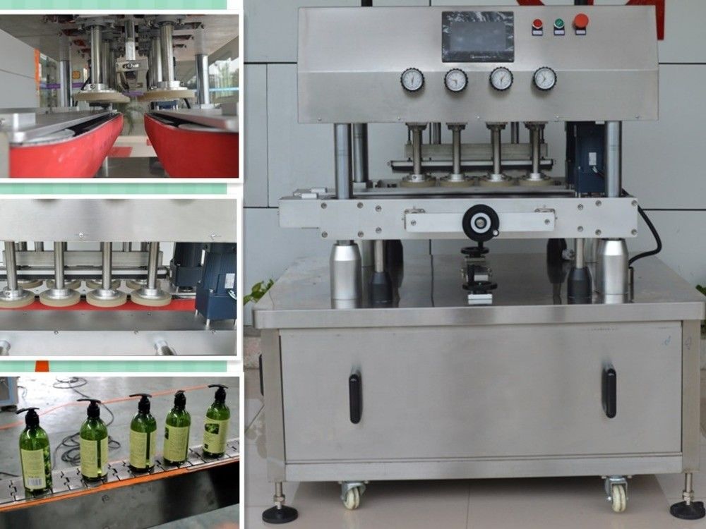 1 of Core Components Stable and Automatic Round Capper Capping Machine for Linear Capping