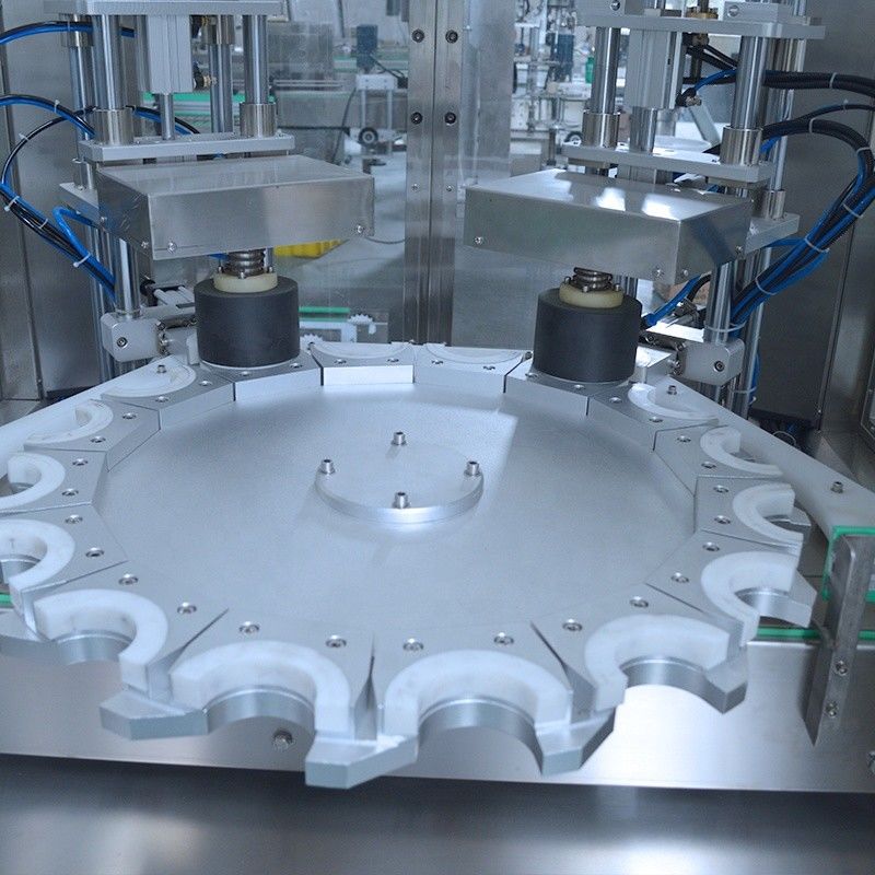 Customized Automatic Glue Vacuum Filling and Capping Sealing Machine for Bottle Size