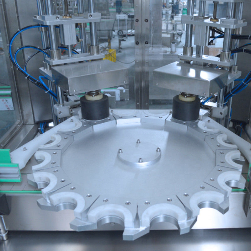 Customized Automatic Glue Vacuum Filling and Capping Sealing Machine for Bottle Size