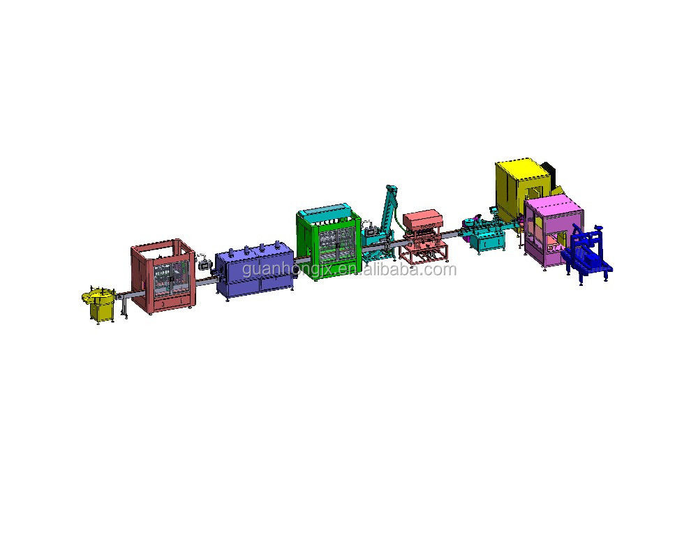 Automatic Edible Oil Bottle Filling Capping Labeling Machine for Milk Production