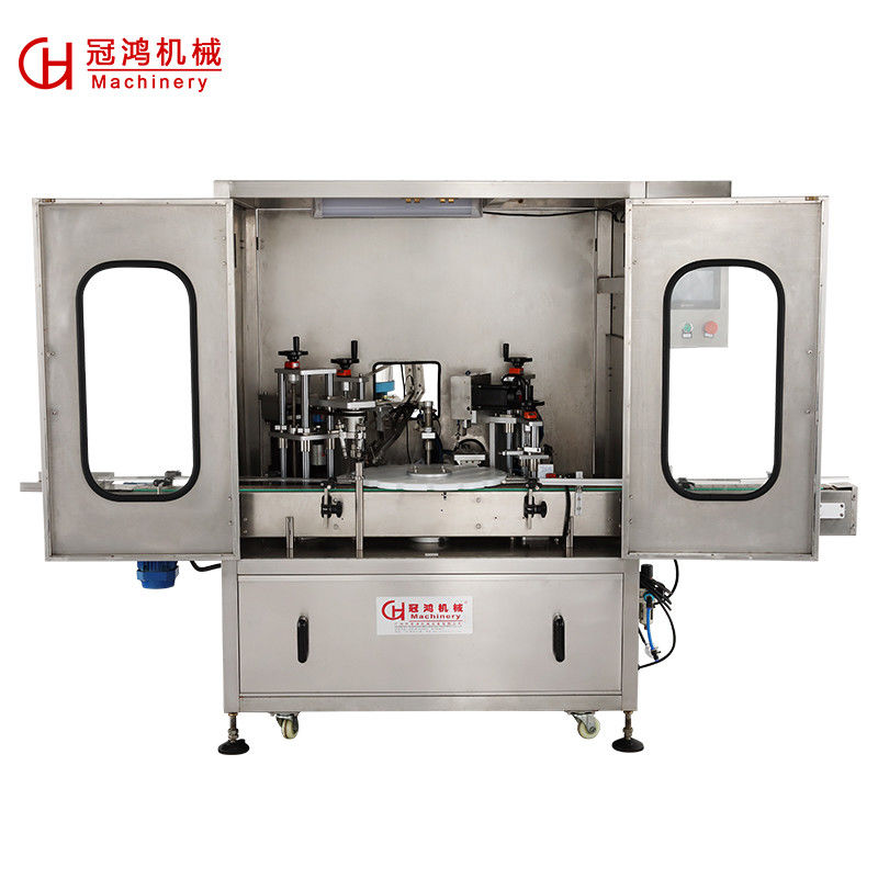 Automatic Rotated Type Liquid Bottle Filling and Capping Machine with 3000*2000*1800mm