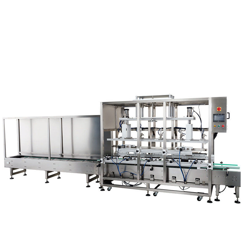 High output 5-head weighing filling machine with Filling capacity of 10-50KG/barrel
