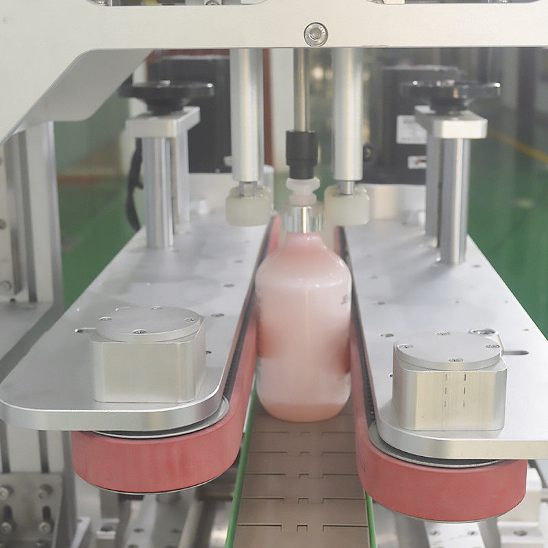 320 KG High Automation Rotary Bottle Screw Capping Machine for Metal Packaging Material