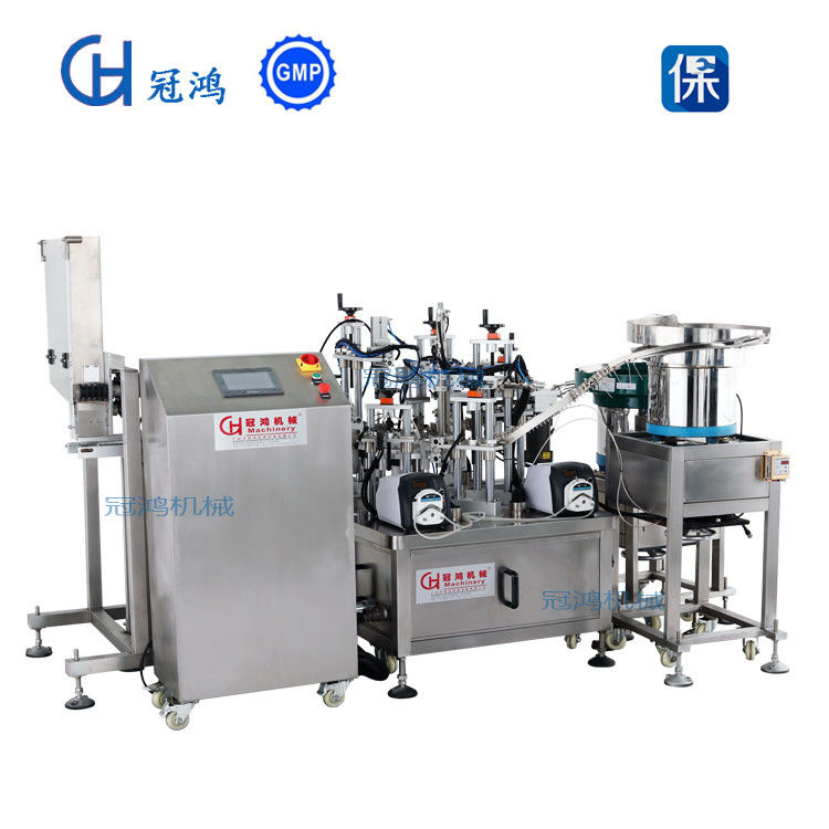 Electric Perfume Bottle Filling Capping and Labeling Machine for Automatic Production