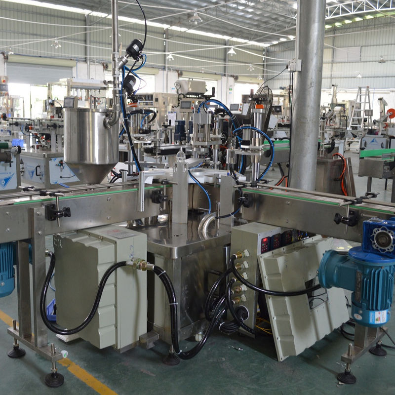 Electric Perfume Bottle Filling Capping and Labeling Machine for Automatic Production