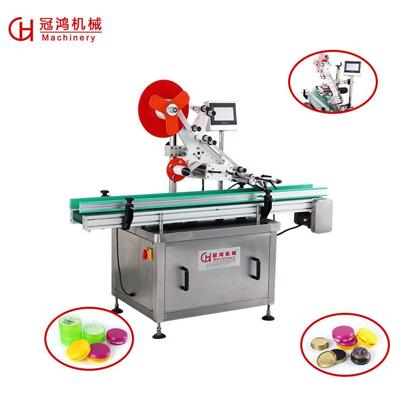 High Productivity Flat Surface Labeling Machine with Program Control PLC Touch Screen