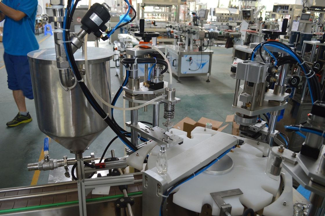 Advanced Automatic Deodorant Perfume Filling Machine Production Line for 20ml Bottles