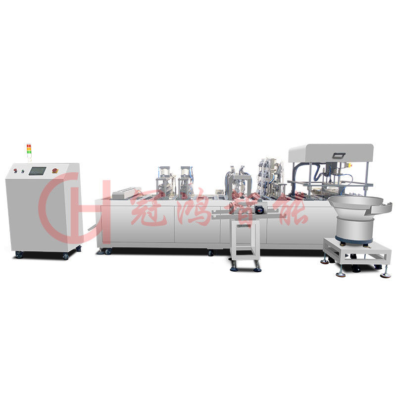High Speed Electric Small Volume Vial Tube Filling Sealing Machine for Metal Packaging