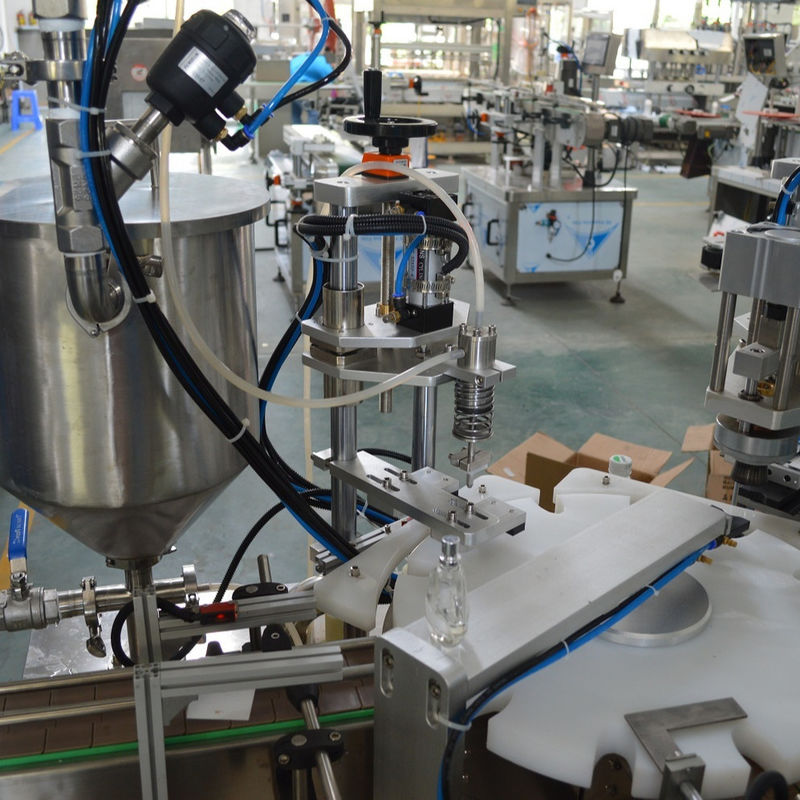 Automatic Cosmetic Perfume Bottle Filling Machine Production Line for Food Beverage