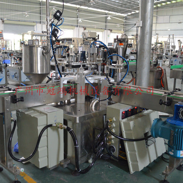 Automatic Cosmetic Perfume Bottle Filling Machine Production Line for Food Beverage