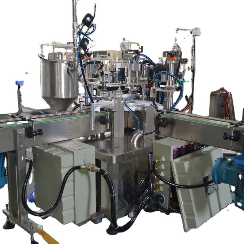 Automatic Cosmetic Perfume Bottle Filling Machine Production Line for Food Beverage