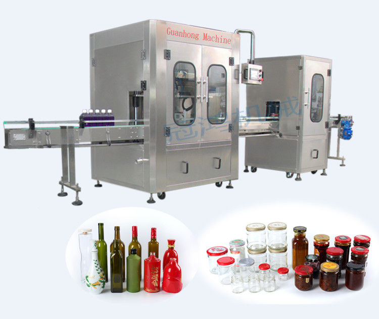 Automatic Glue Vacuum Filling and Capping Machine for 25mm-70mm Range of Capping