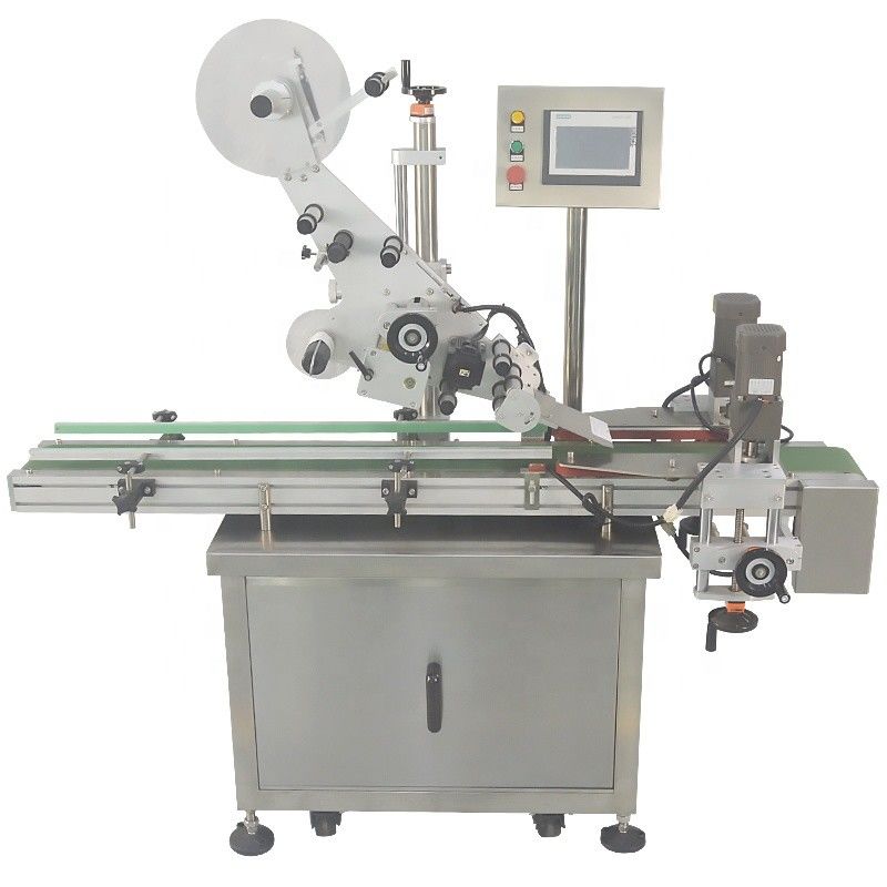 Automatic Flat Surface Labeling Machine for Round Bottle Round Jar Top or Bottom Plane