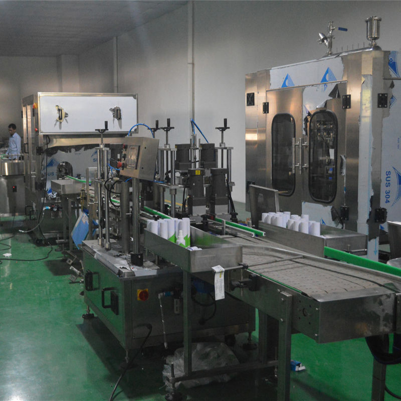 16 Heads Skin Care Bottle Peristaltic Pump Filling Machine Production Line for Output