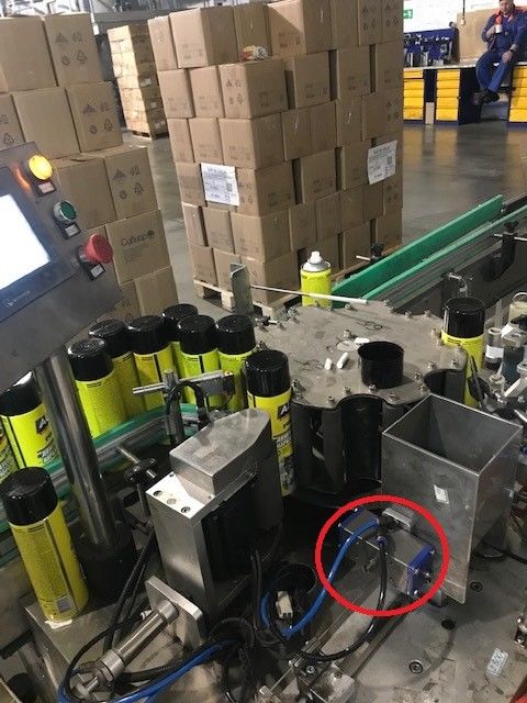 Motor Core Components Pneumatic Actuator for Labelling Machine Spare Parts Efficiency