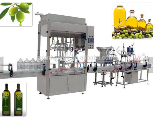 Electric Automatic Filling and Capping Machine for Sunflower Soybean Corn Oil 2000bph