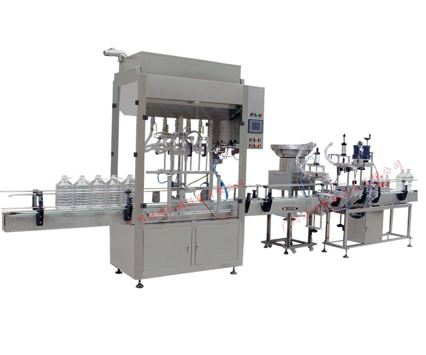 Electric Automatic Filling and Capping Machine for Sunflower Soybean Corn Oil 2000bph