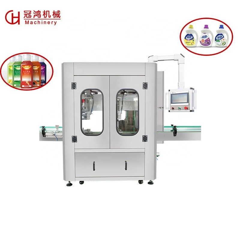 High Productivity Automatic Tracking Type 3heads Bottle Capping Machine