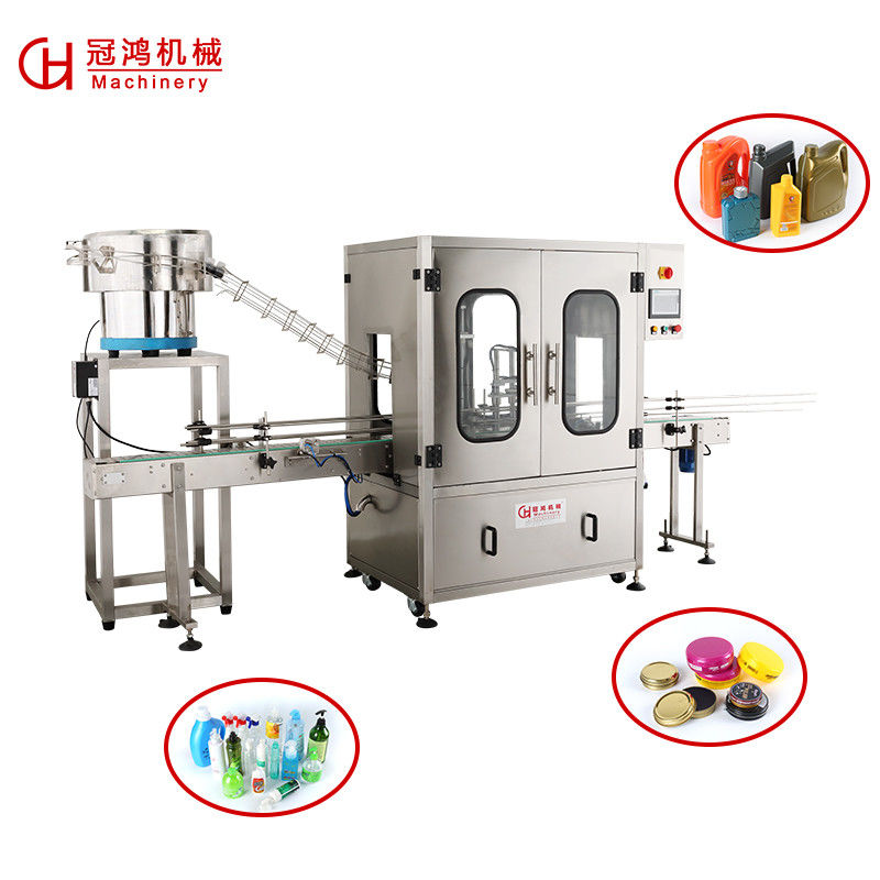 2000*1400*2380mm High Speed Automatic Plastic Bottle Screw Capping Machine for Capping