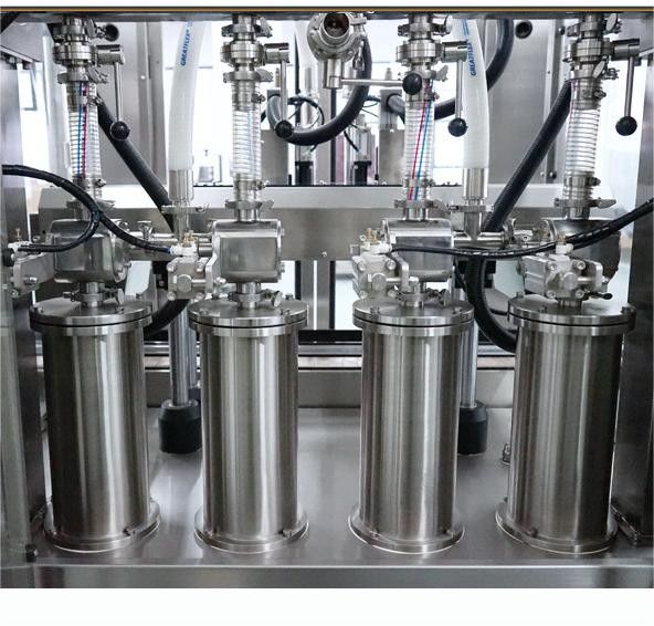 High Precision 1.5KW/AC220V 50/60HZ Servo Piston Filling Machine for Lubricant Oil