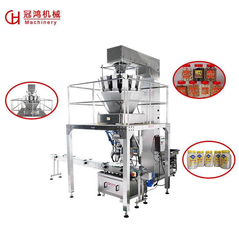 Highly Multi Nozzles Weighing Filling Machine for Food or Non-Food Packaging 220V Voltage