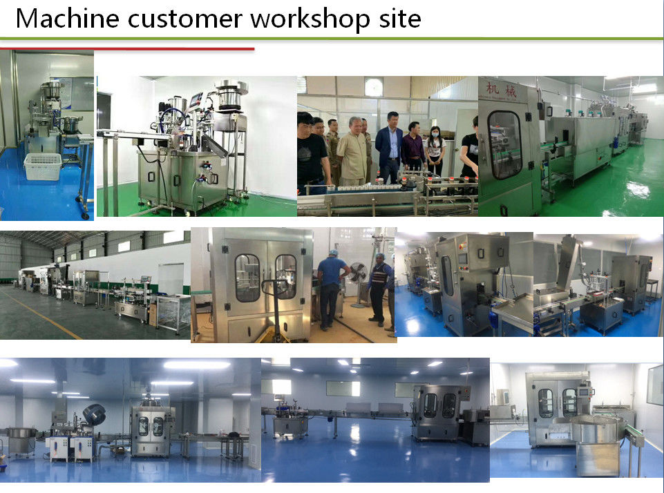 Plastic Bottle Cap 8 Wheels Rotary Screw Capping Machine with Mechanical Driven Type