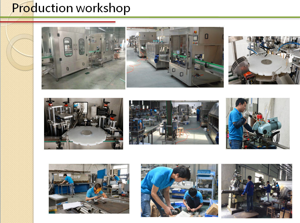 Plastic Bottle Cap 8 Wheels Rotary Screw Capping Machine with Mechanical Driven Type