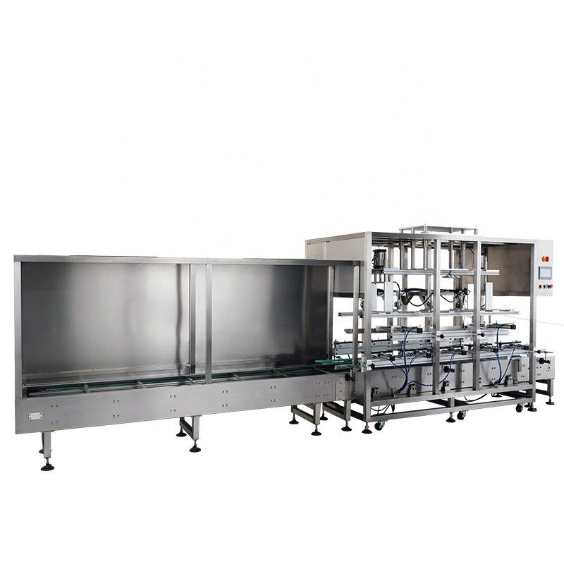 Paper Packaging Material 5 Nozzle Automatic Liquid Filling Machine for Chemical Products